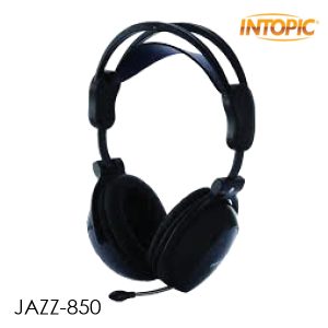 Intopic Jazz-850 Headphone / Mic – Foldable – Gaming